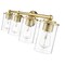 Z-Lite Thayer Vanity, 4-Light, 30.75 In.W x 5.75 In.L x 8.75 In.H, Luxe Gold/Clear 742-4V-LG - alternate 7